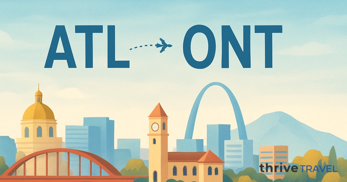 Atlanta to Ontario