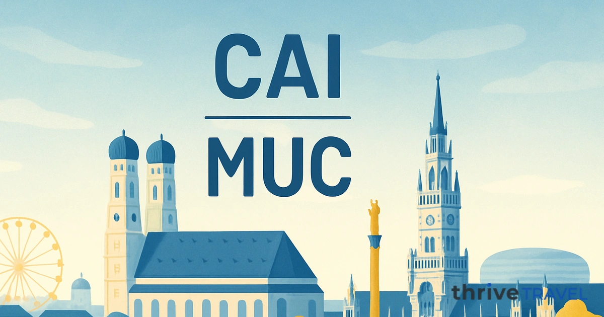 Cairo to Munich