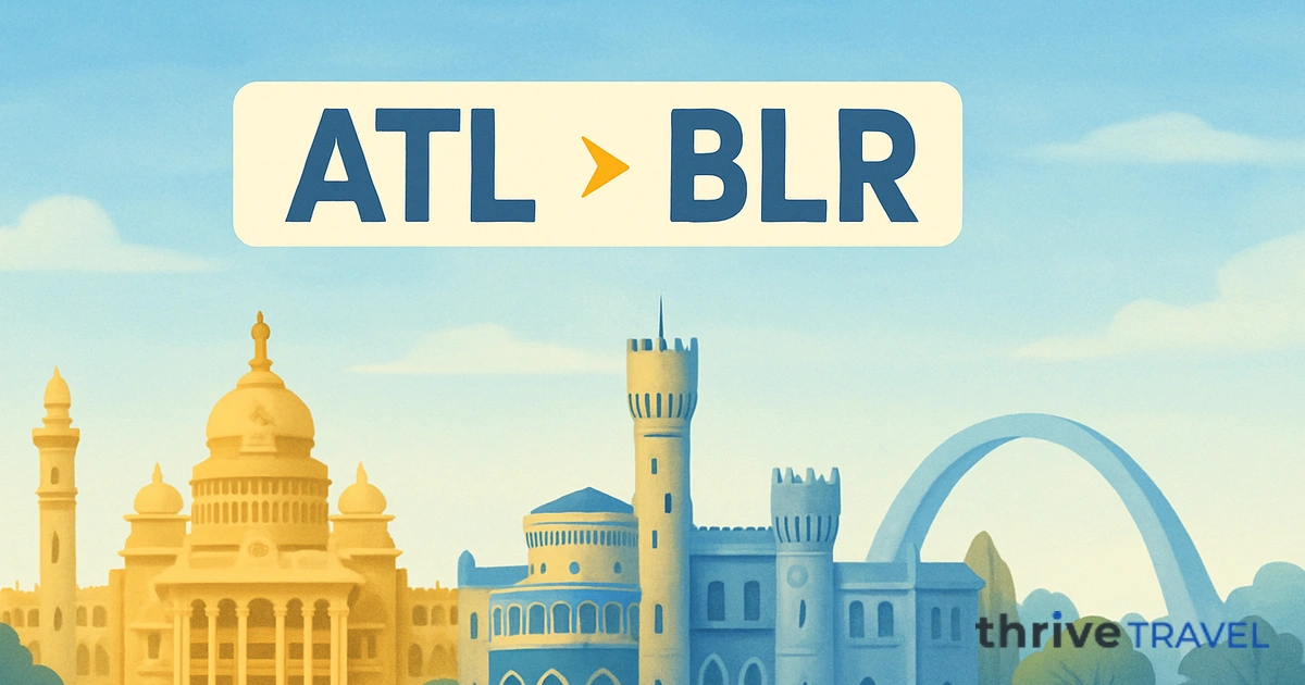 Atlanta to Bangalore