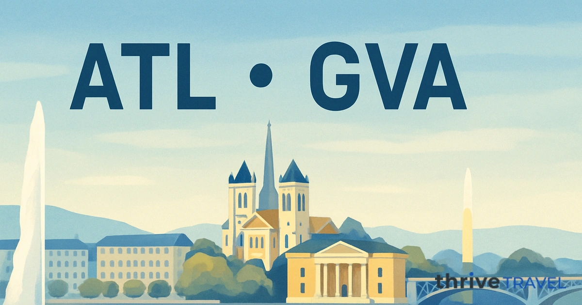 Atlanta to Geneva