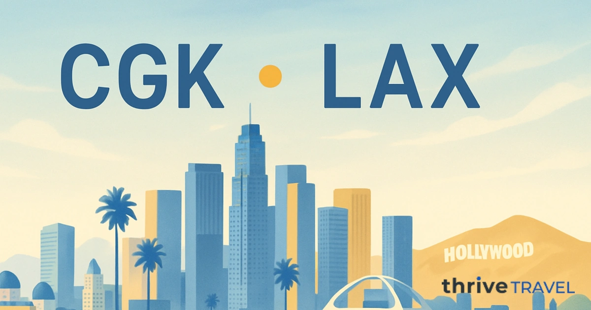 Jakarta to Los Angeles