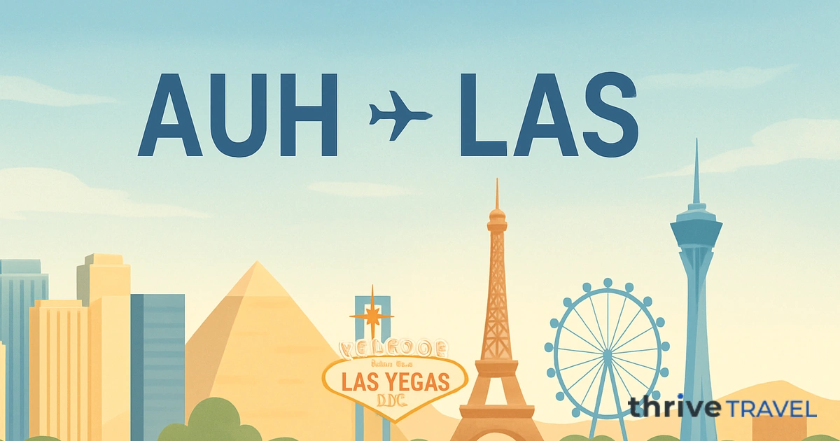 Abu Dhabi to Las Vegas