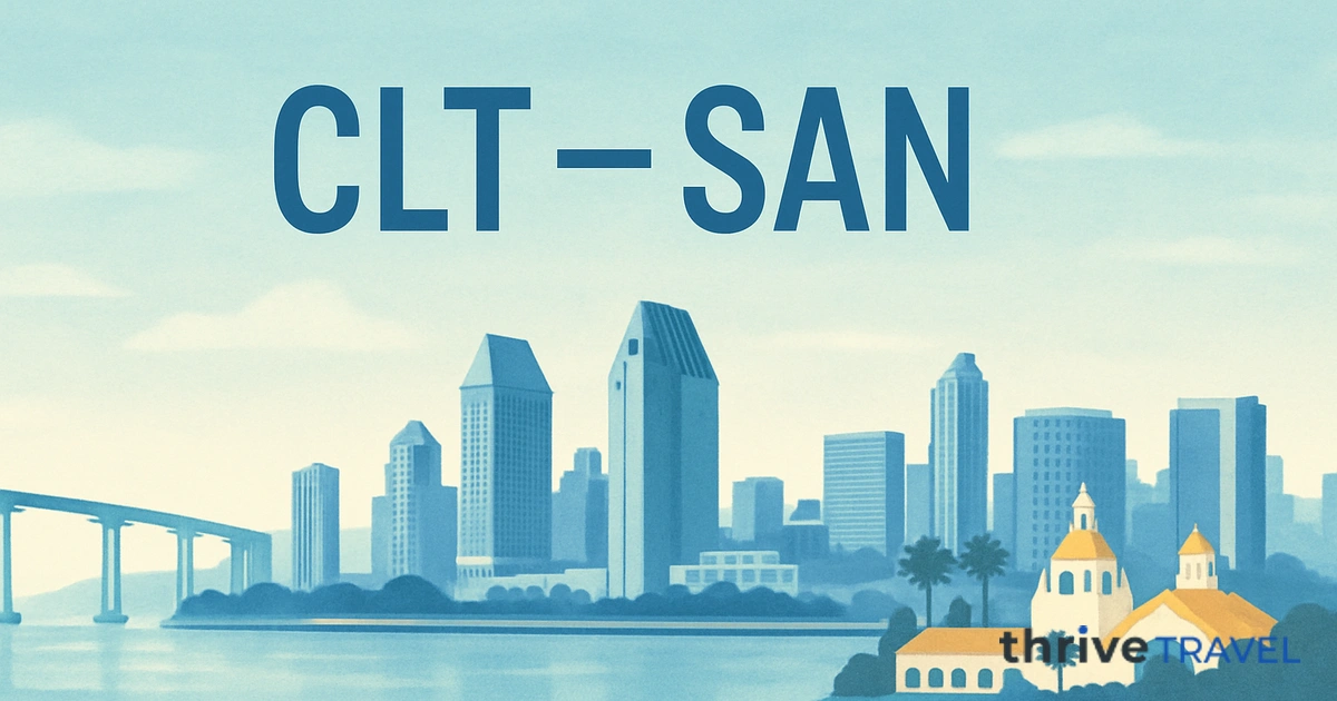 Charlotte to San Diego
