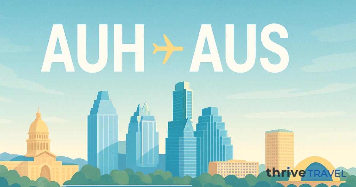 Abu Dhabi to Austin