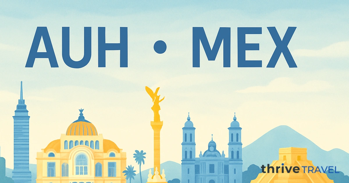 Abu Dhabi to Mexico City