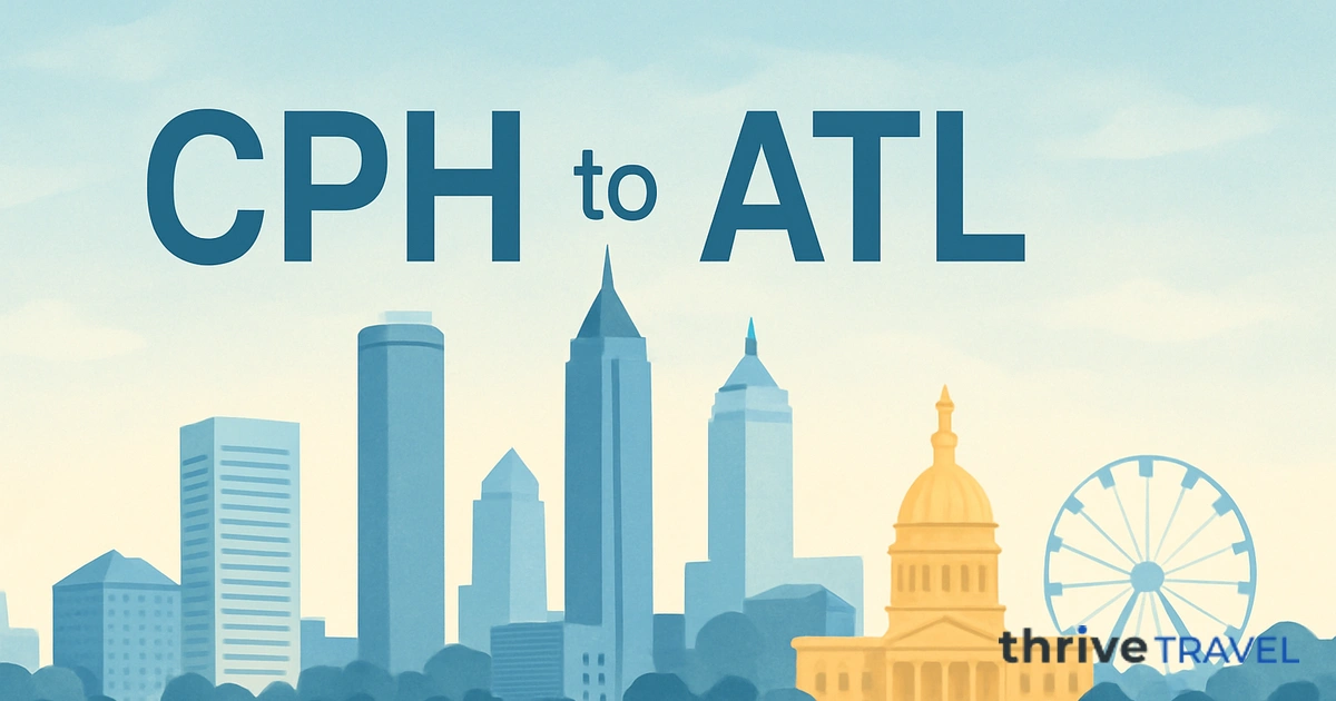 Copenhagen to Atlanta