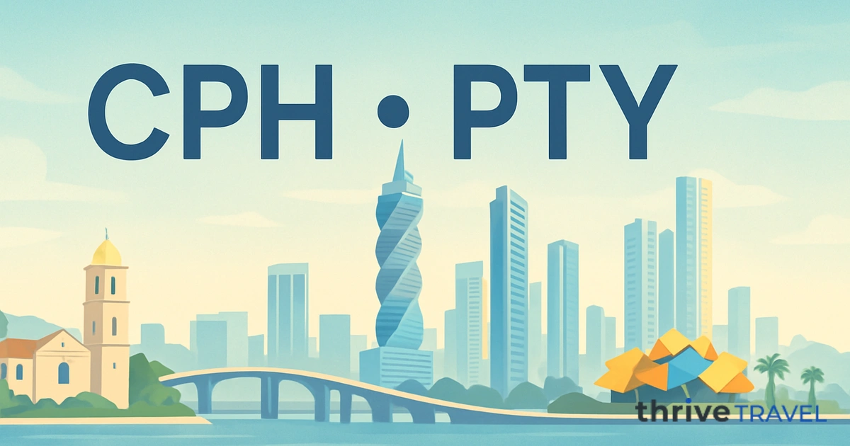 Copenhagen to Panama City