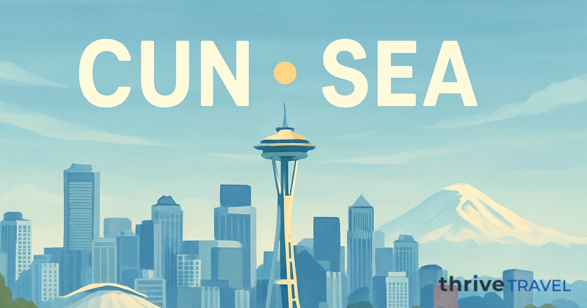 Cancun to Seattle
