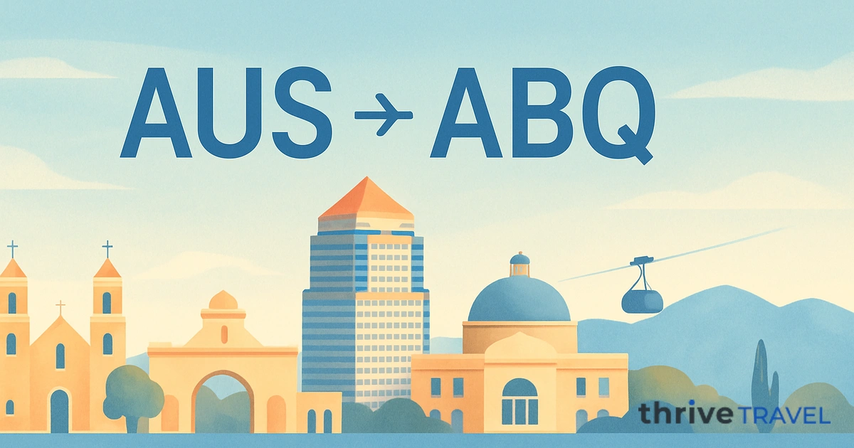 Austin to Albuquerque