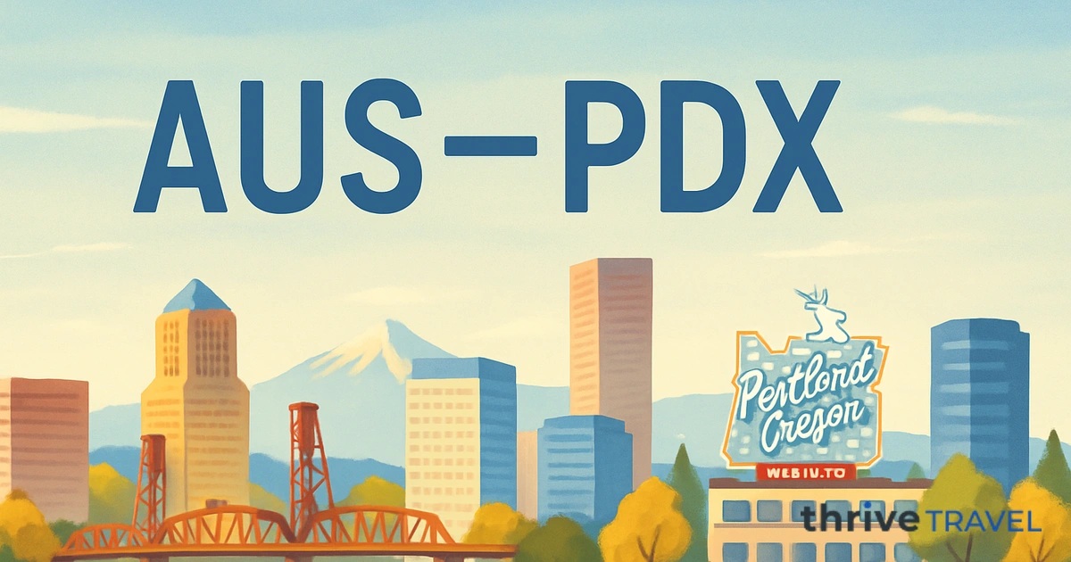 Austin to Portland