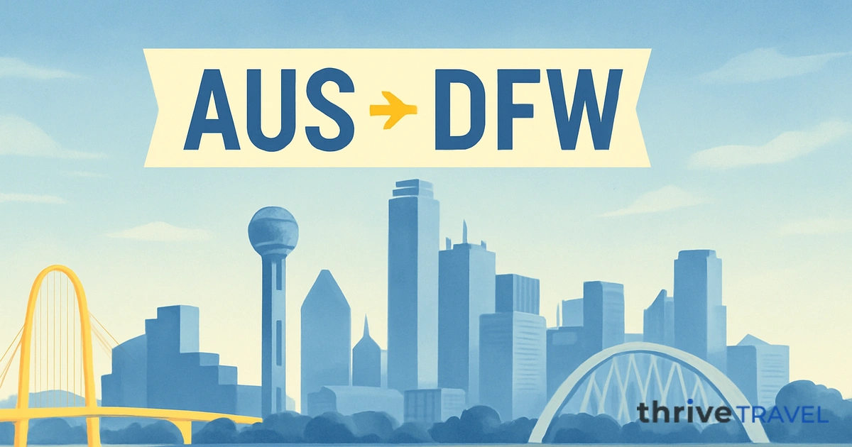 Austin to Dallas