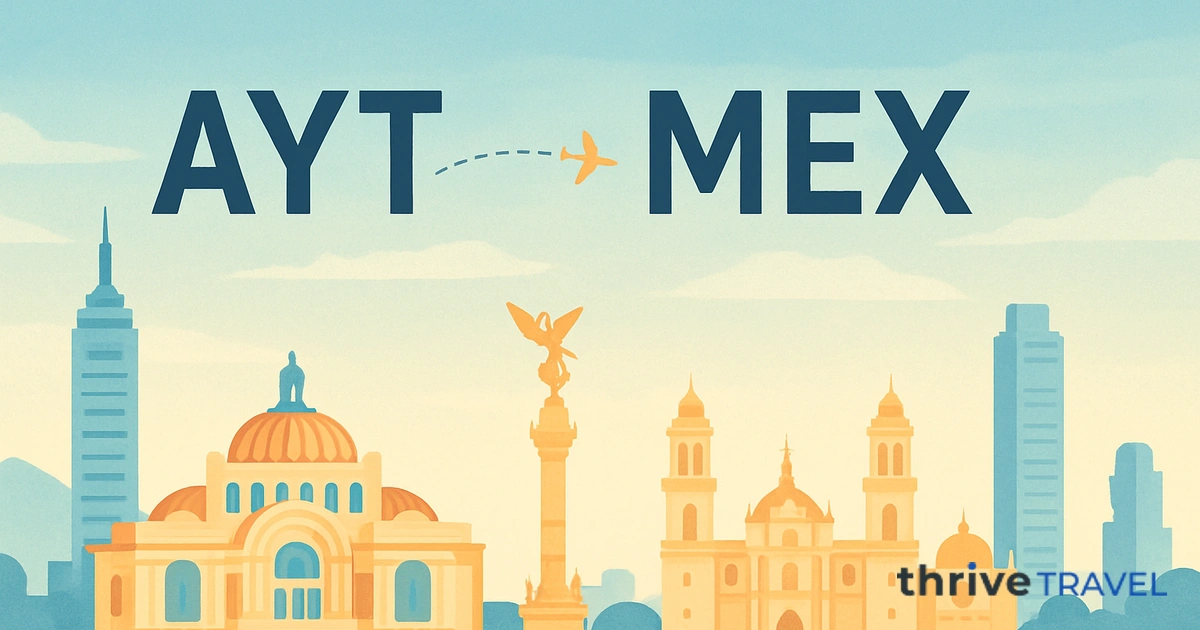 Antalya to Mexico City