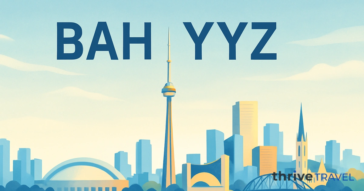 Bahrain to Toronto