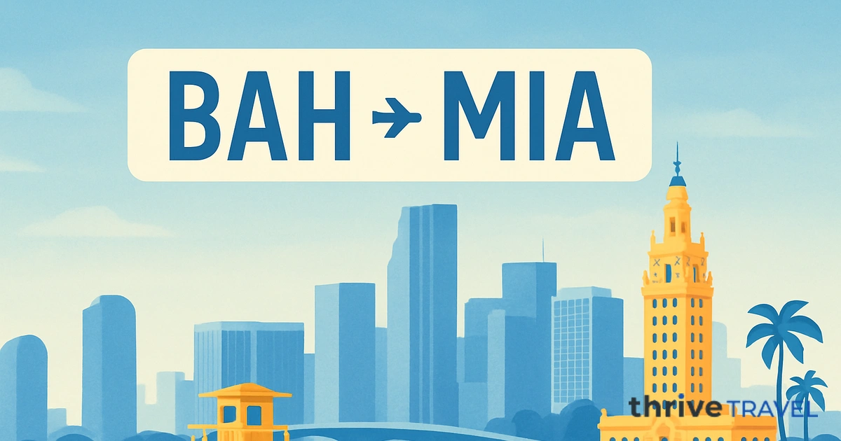 Bahrain to Miami