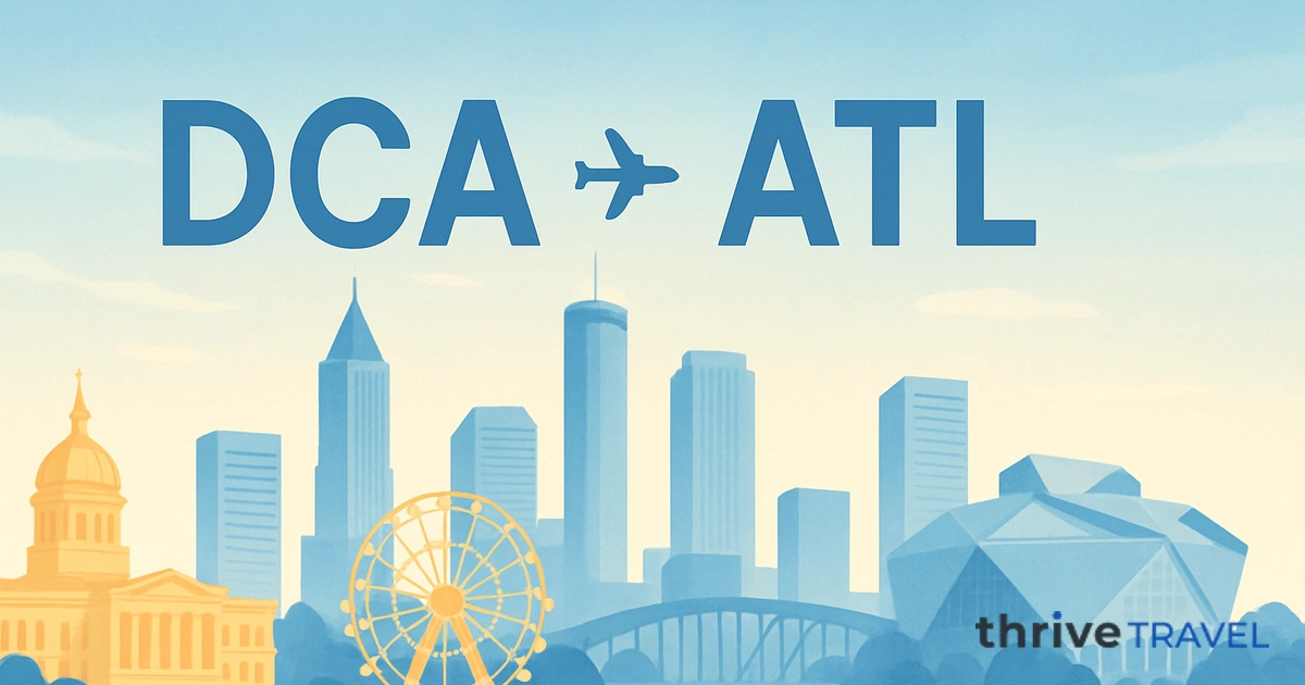 Washington to Atlanta