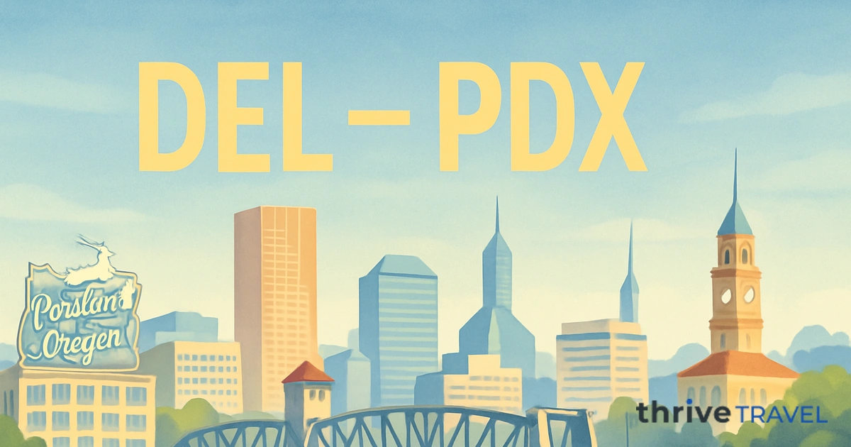Delhi to Portland