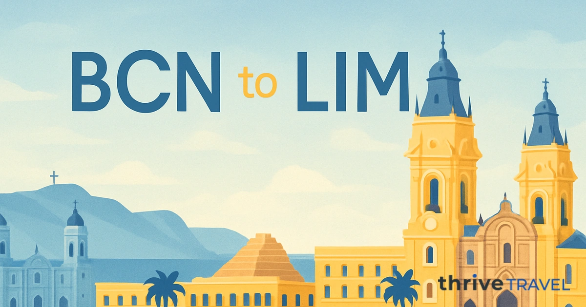 Barcelona to Lima