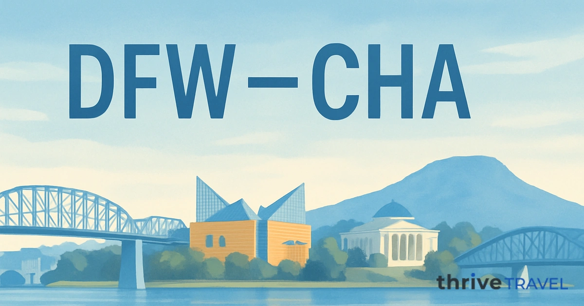 Dallas to Chattanooga
