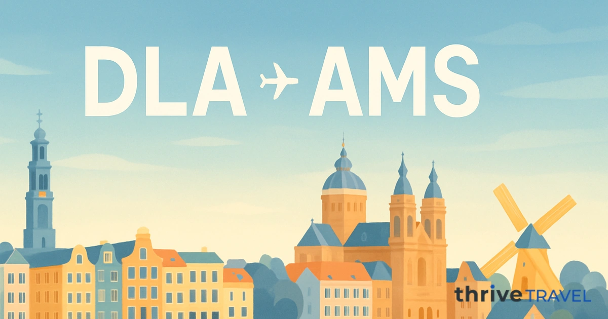 Douala to Amsterdam