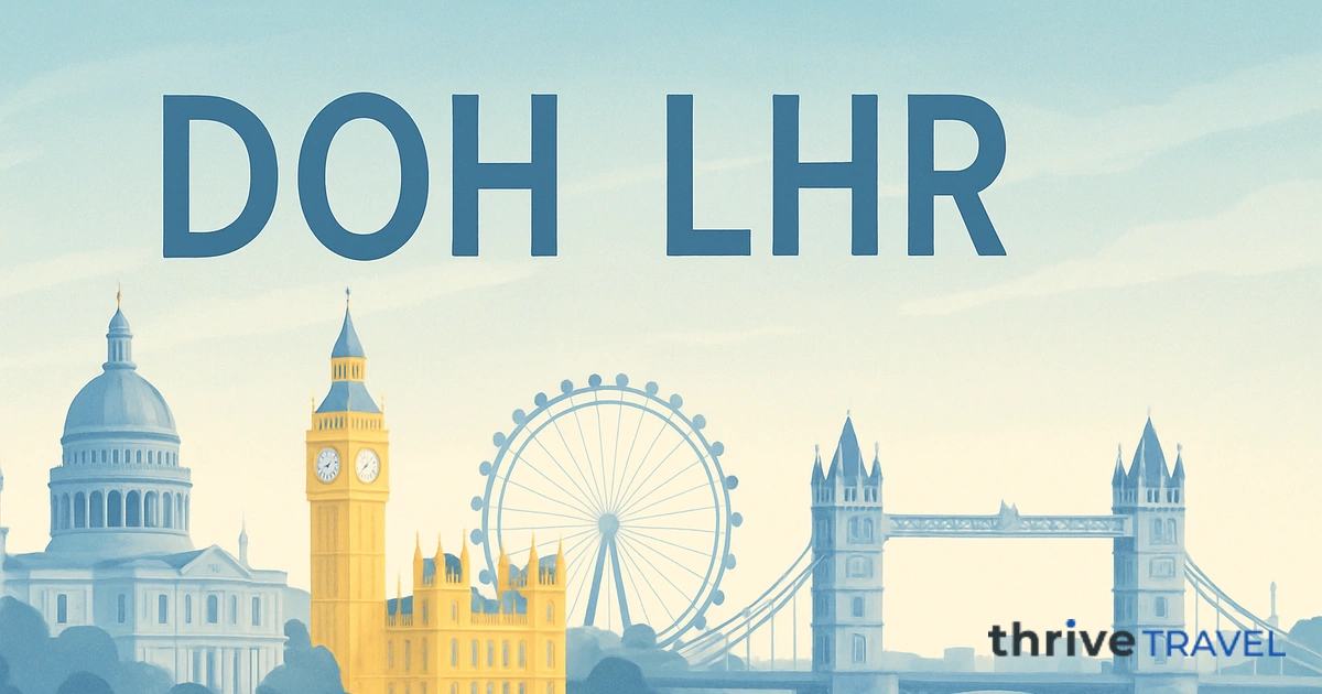 Doha to London