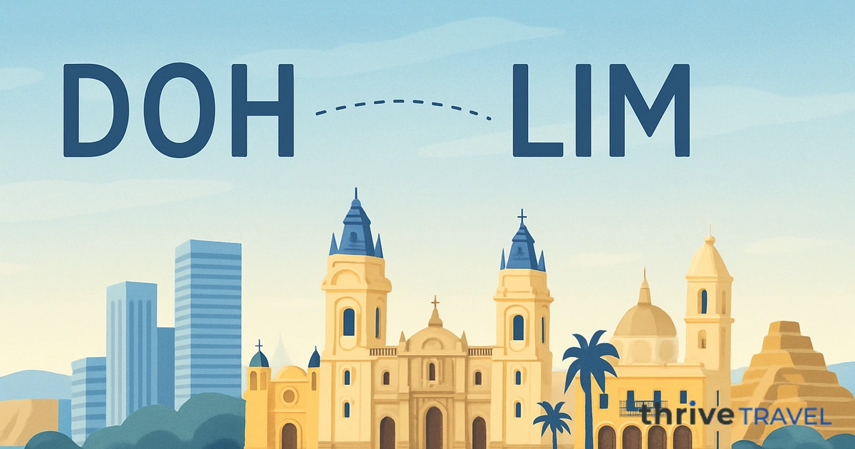 Doha to Lima
