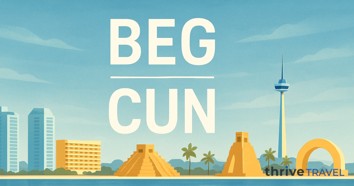 Belgrade to Cancun