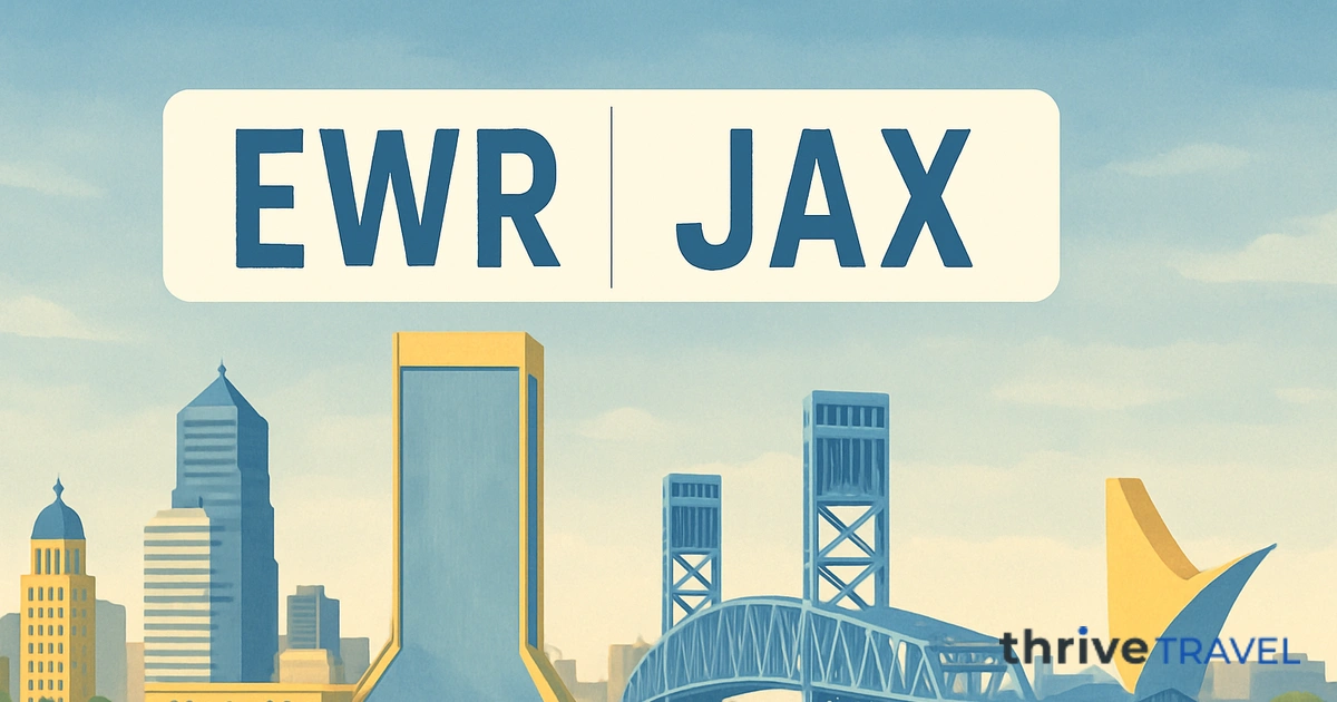 Newark to Jacksonville