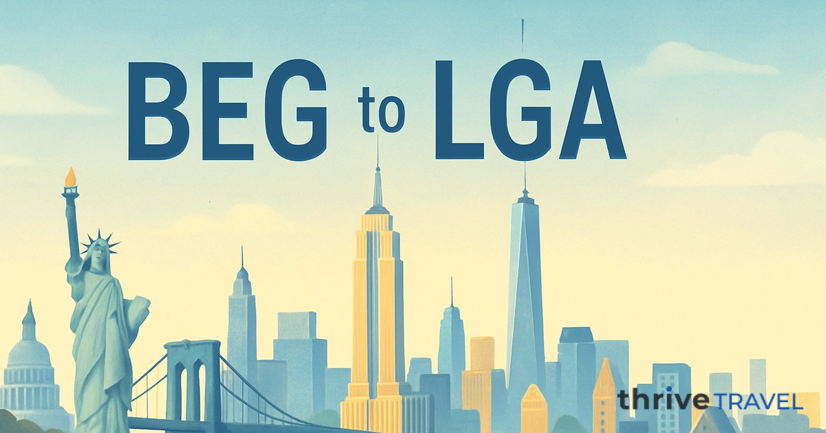 Belgrade to New York