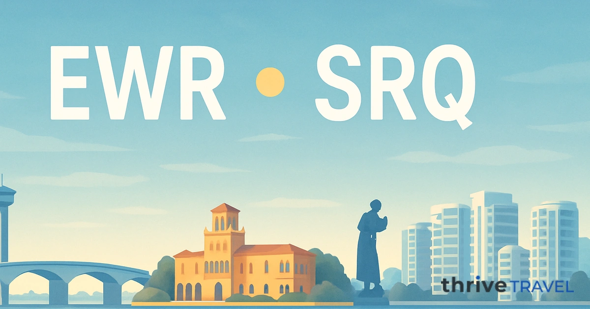 Newark to Sarasota