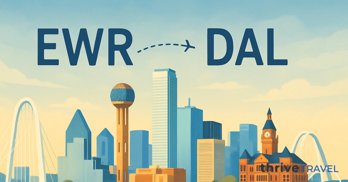 Newark to Dallas