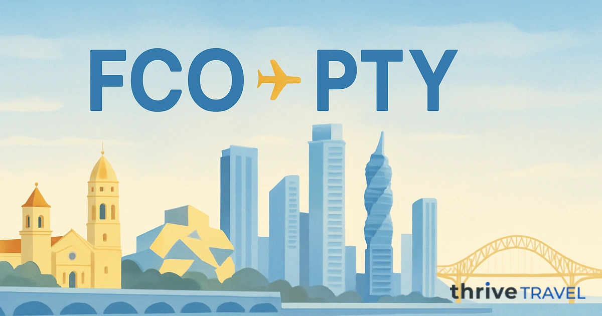 Rome to Panama City