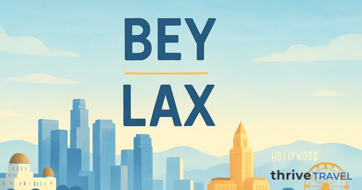 Beirut to Los Angeles