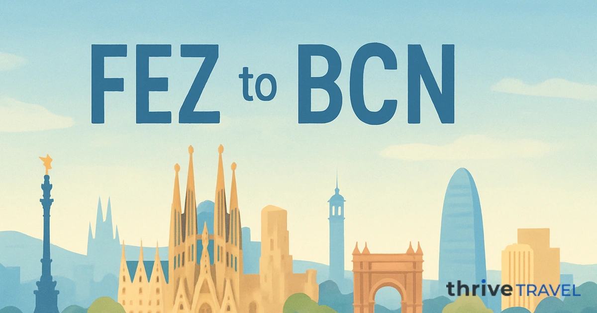 Fez to Barcelona