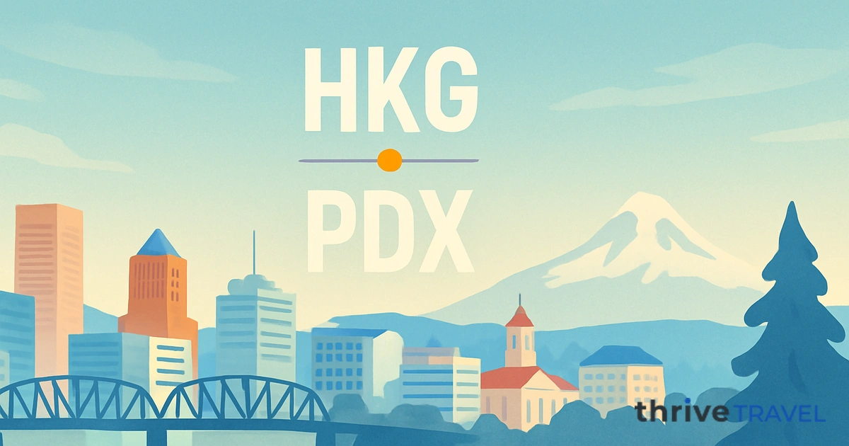 Hong Kong to Portland