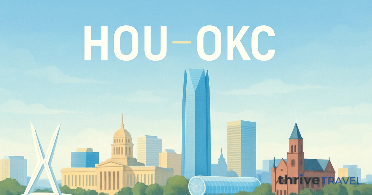 Houston to Oklahoma City