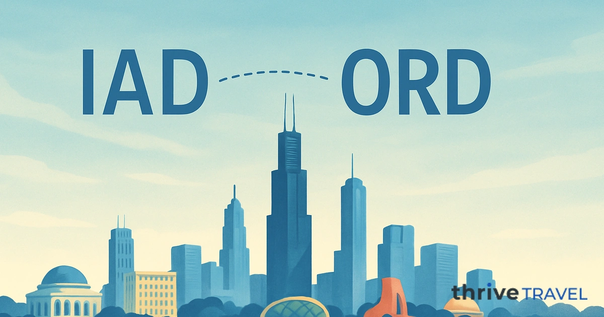 Washington to Chicago