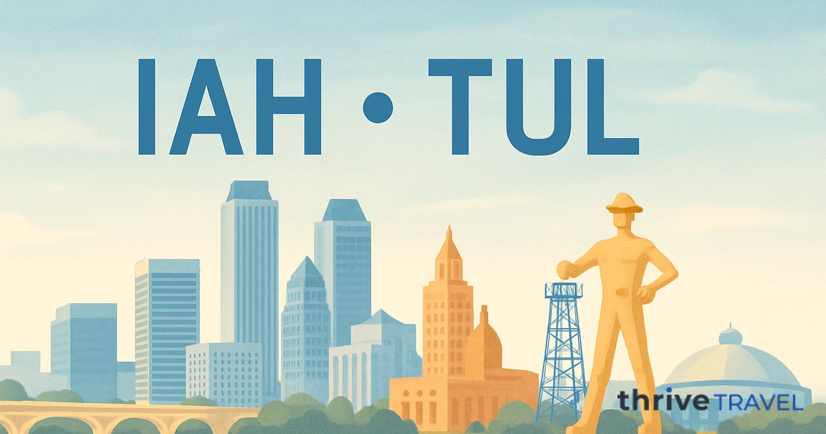 Houston to Tulsa