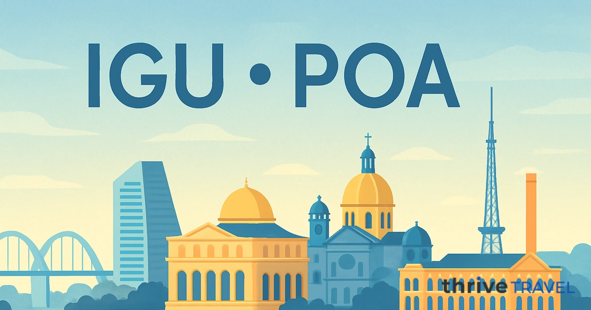 Foz do Iguaçu to Porto Alegre