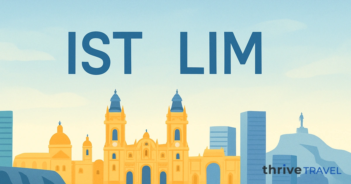 Istanbul to Lima
