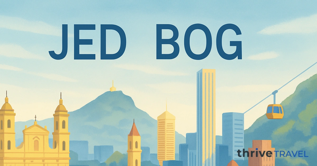 Jeddah to Bogota