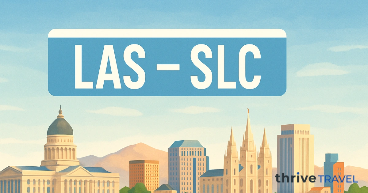 Las Vegas to Salt Lake City