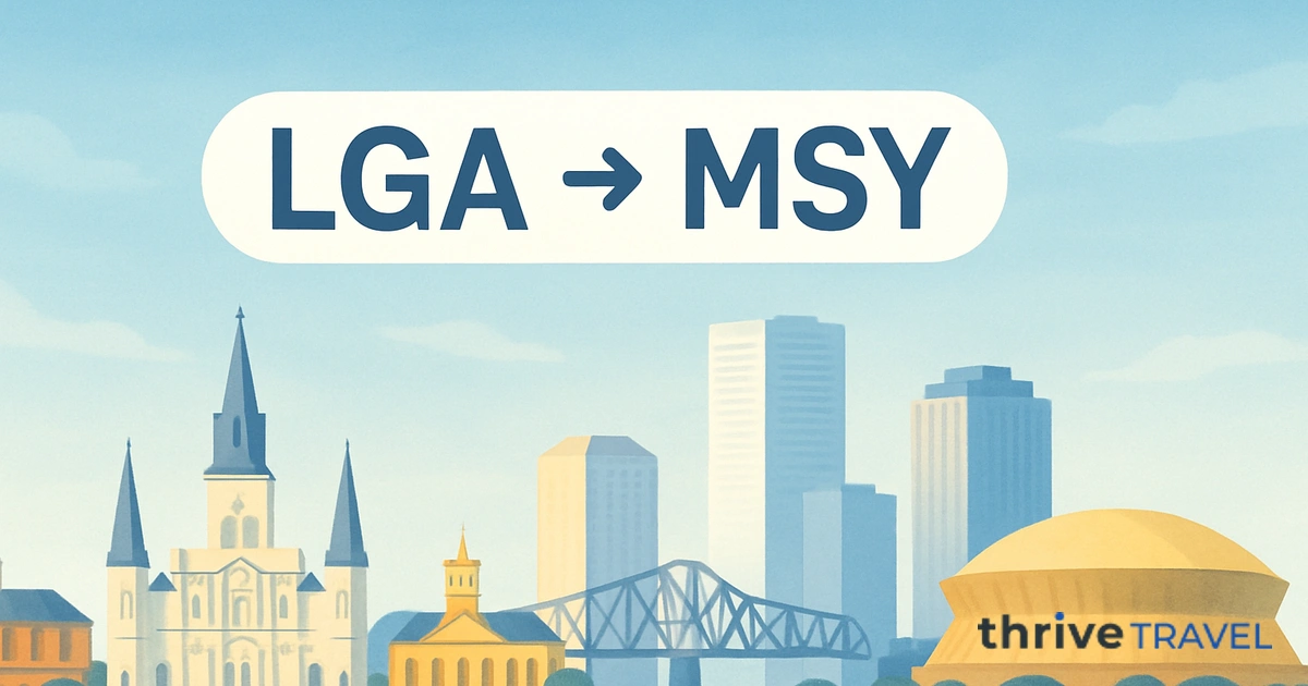 New York to New Orleans