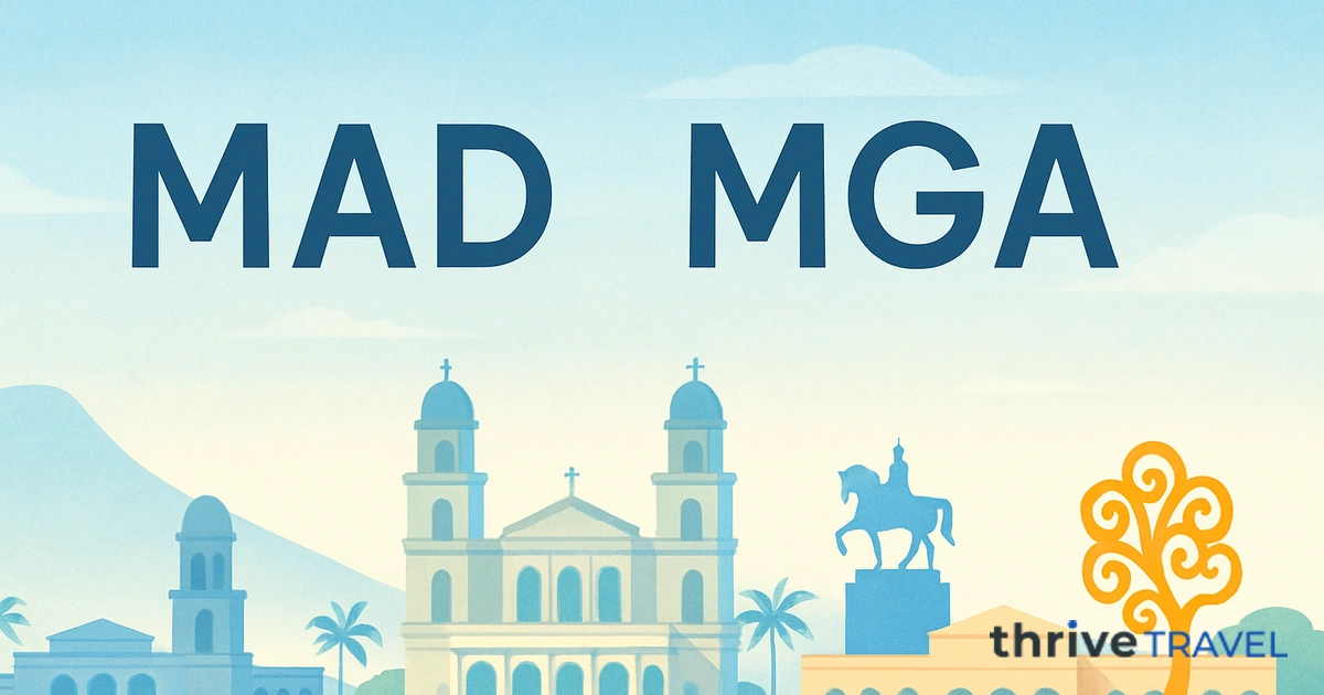 Madrid to Managua