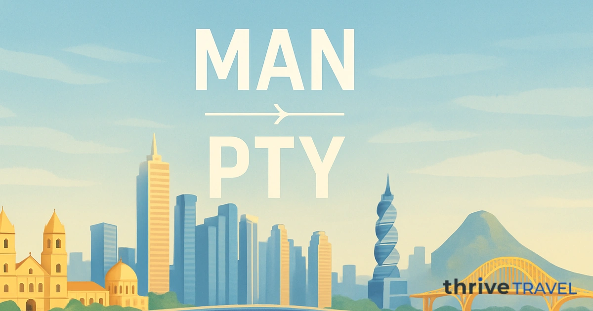 Manchester to Panama City
