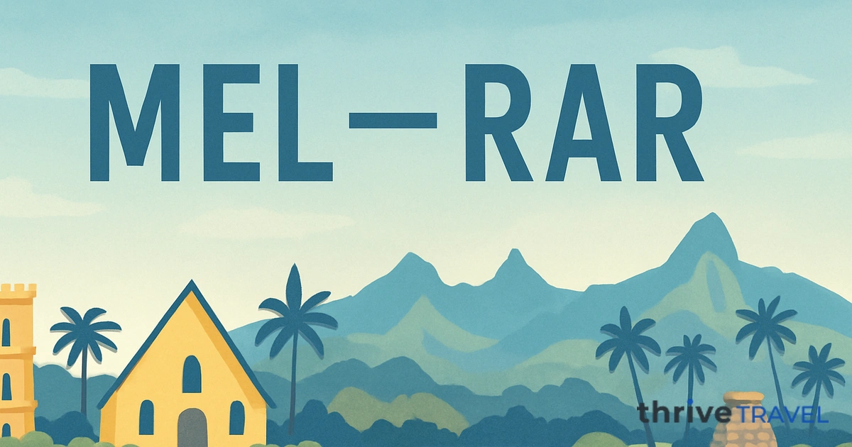 Melbourne to Rarotonga