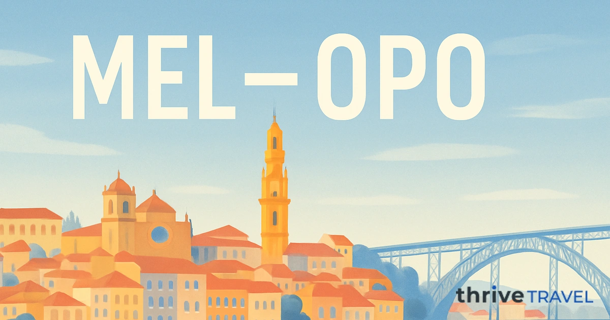 Melbourne to Porto