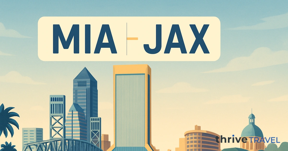 Miami to Jacksonville
