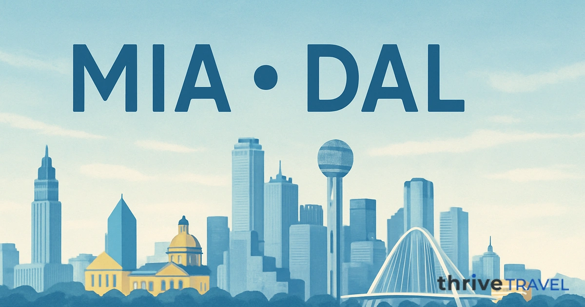 Miami to Dallas