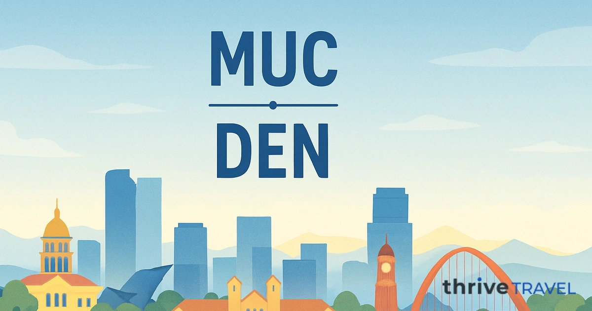 Munich to Denver