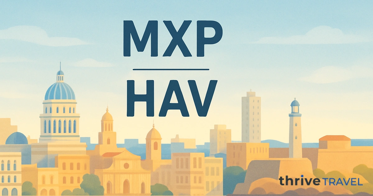 Milan to Havana